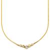NON BRAND Diamond PendantNecklace 18K Yellow Gold/diamond Array