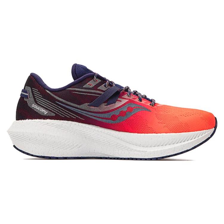 Saucony Triumph Victory 20 Fabric Cushioning Slip Resistant Abrasion Resistant Low top Running Shoes Men's Orange Red S20759-65