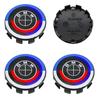 For BMW M 4Pcs 56MM 68MM Car Wheel Center Cap  Hub Covers For BMW M Logo E84 E83  X1 X2 X3 F48 G01 X4 X5 X6 Badge Auto Tuning Accessories