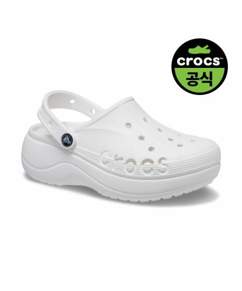 Crocs Women'S Baya Platform Clogs Wt (26Swcl208186)