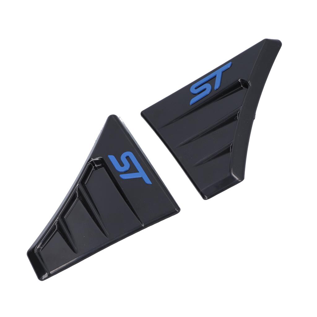 Pair of Rear Window Quarter Louver Cover for ST Style Side Vent Fit for Ford Focus MK 2