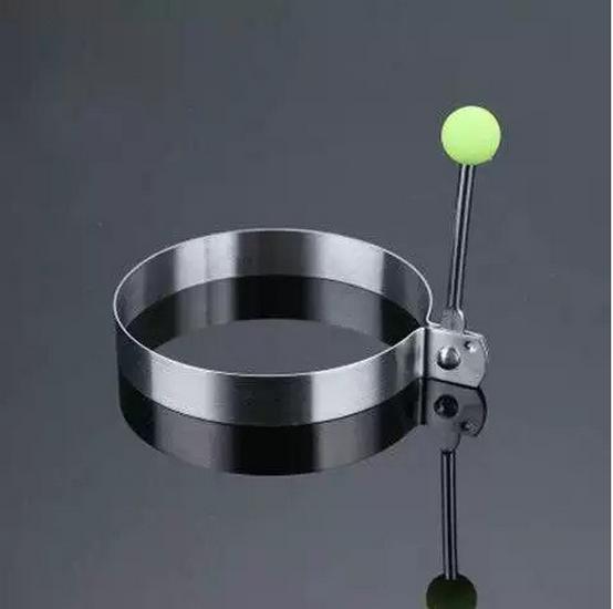 Heart-Shaped Stainless Steel Egg Fryer and Poacher Mold