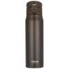 Mug Bottle, Brown, 500ml, Cafe Mug, One-Touch, HB-4040