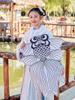 Children'S Handmade Kite Homemade Material Bag Cartoon Painting Coloring Graffiti Handmade Bamboo Painting Kite