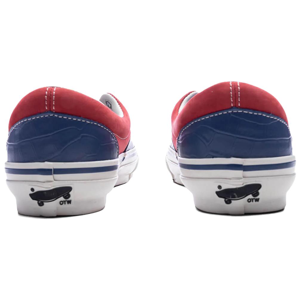 Vans Era 95 OTW Vibram Fashion Comfortable Skate Shoes Unisex Skate Shoes Blue Red VN000E8YGHP1