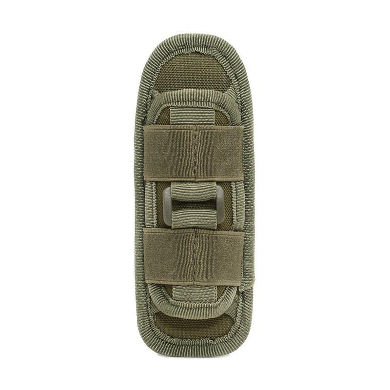 Outdoor Flashlight Set Multi-power 360-degree Rotation Universal Waist Military Fan Sports Hanging Bag
