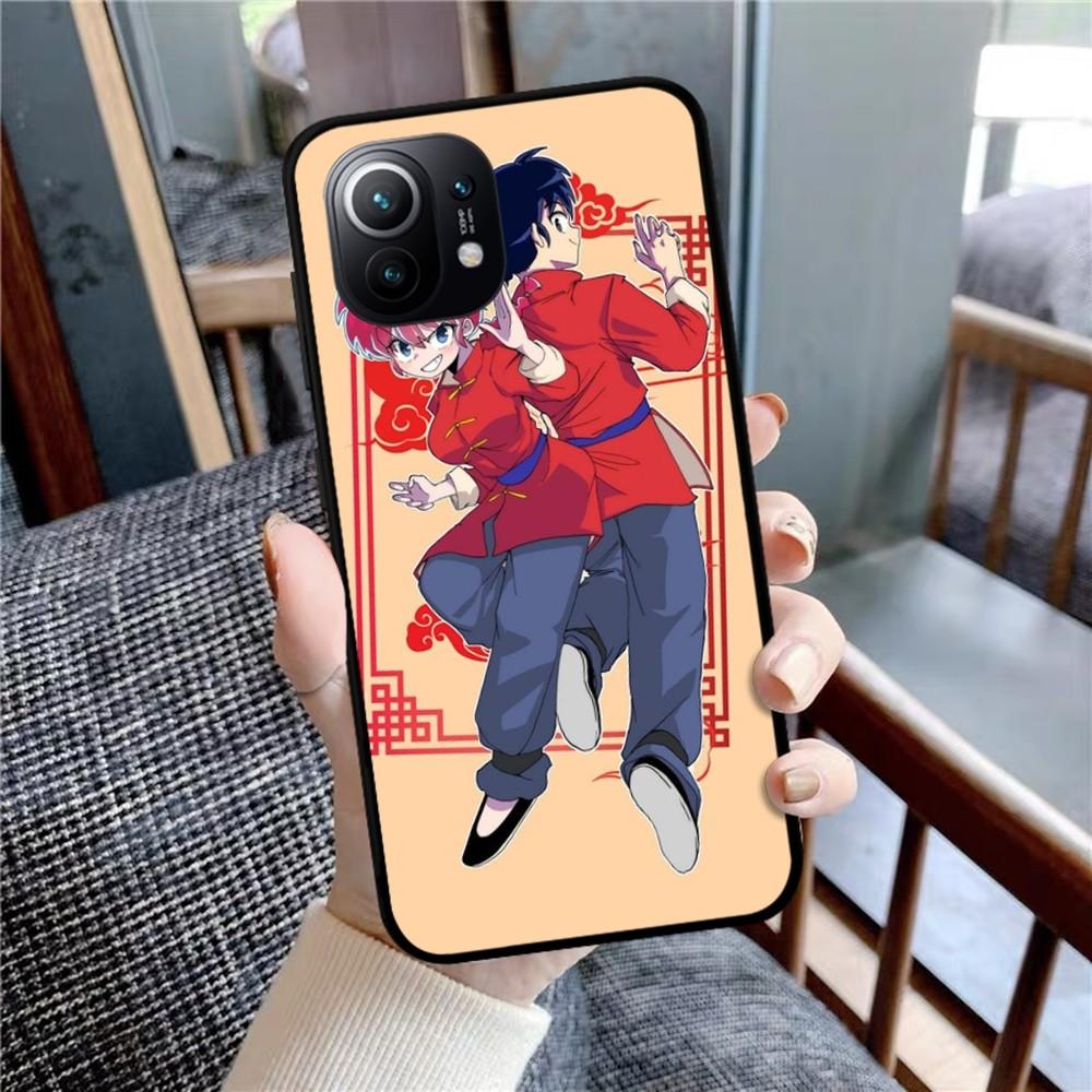 Cartoon Ranma ½ Phone Case For Xiaomi Mi 5X 8 9 10 11 12 Lite Pro 10T PocoX3pro PocoM3 Note 10 Pro Lite