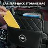 Car Organizer Multi-functional Car Seat Storage Bag For Opel astra h astra j g corsa insignia zafira b vectra c corsa d vivaro  RX3
