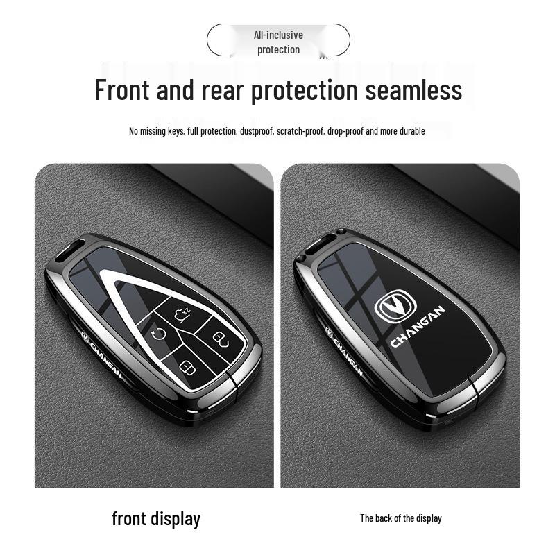 Changan Key Case for CS75, CS55, CS35, Ruicheng CC, Yuexiang V7, Eado - Unisex Car Bag Buckle.