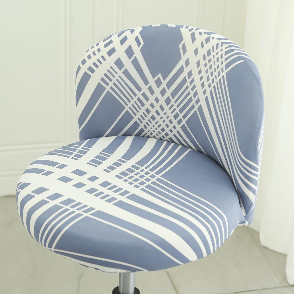 Universal Arc-shaped Chair Cover Cushion Backrest Computer Office Negotiation Meeting Seat Cover Milk Tea Shop Chair Stool