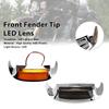Front Fender Tip LED Lens Fit For Electra Glide Ultra Limited Low 2014-2023