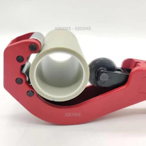 JQEJDKE Rotary Pipe Cutter, Single Pipe Cutting Range 14-200mm, for Plastic Pipes, Multifunctional Professional Tool (50mm-120mm)