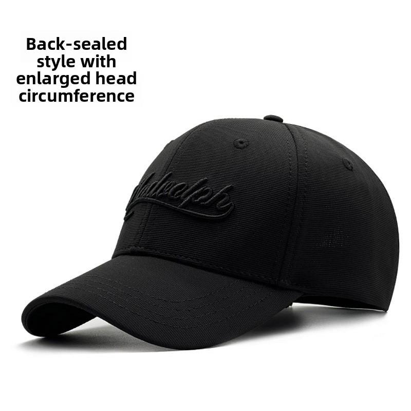 Street Style Baseball Cap With Embroidered Letters For Sun Protection Men Women