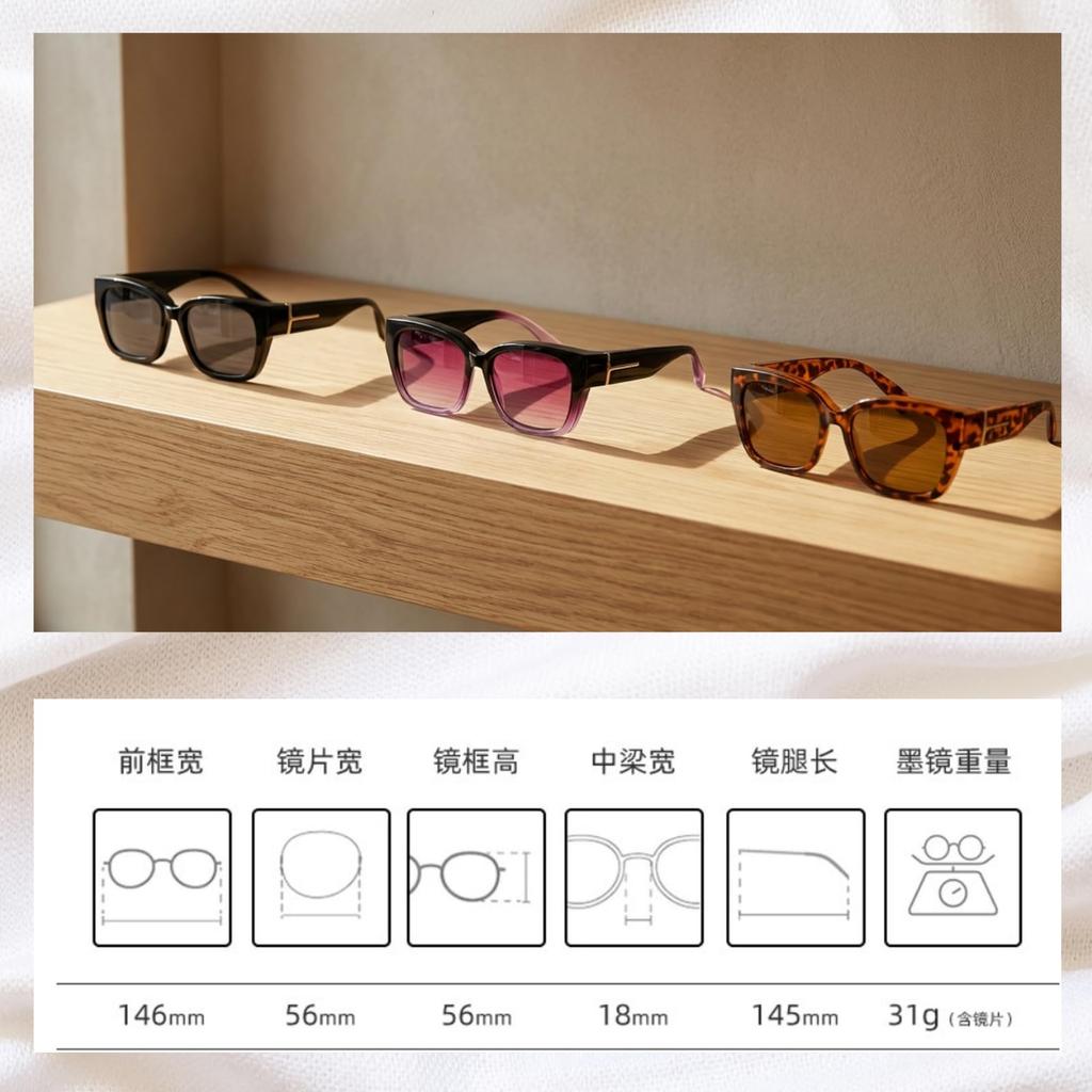 Sunglasses for UV400 UV Leopard UV Case Korean Slimming Bare No [kanaelun] Over-the-Glasses Women, Cut, Protective, Polarized, Protection, Driving,