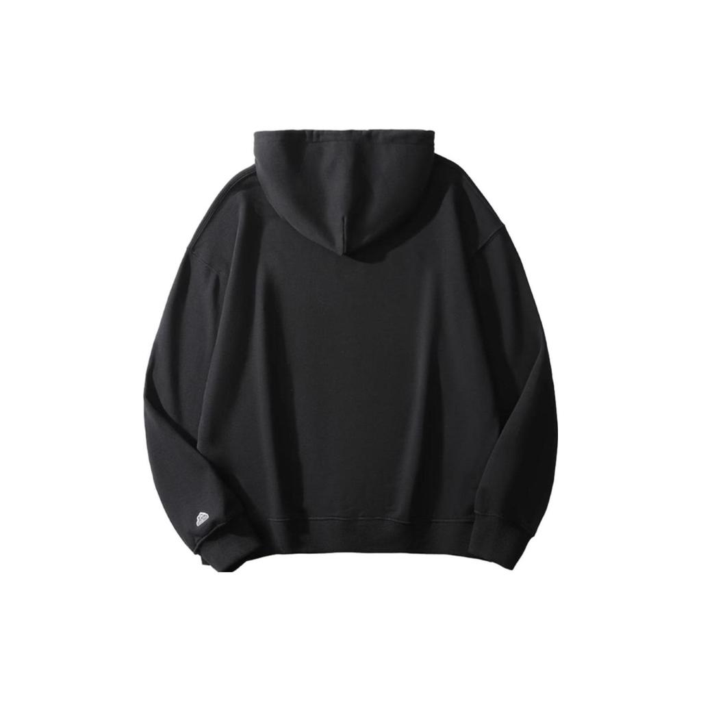 Lee Hooded Pullover Embroidered Color Label Logo Sweatshirt Unisex sweatshirt Black LUT006406203185-A04846