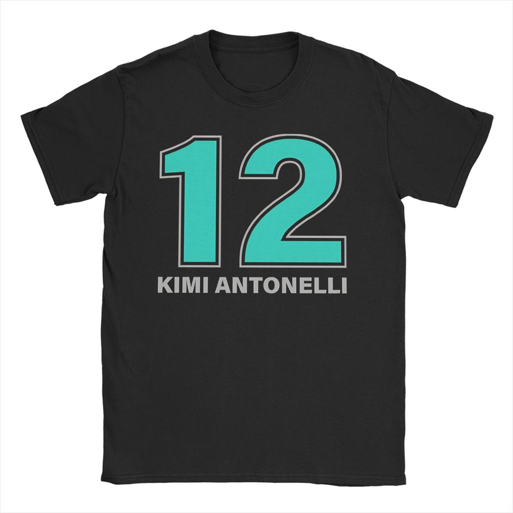 Kimi Antonelli Unisex Women T Shirt Leisure Tees Short Sleeve Crewneck T-Shirt 100% Cotton Gift Idea Clothes