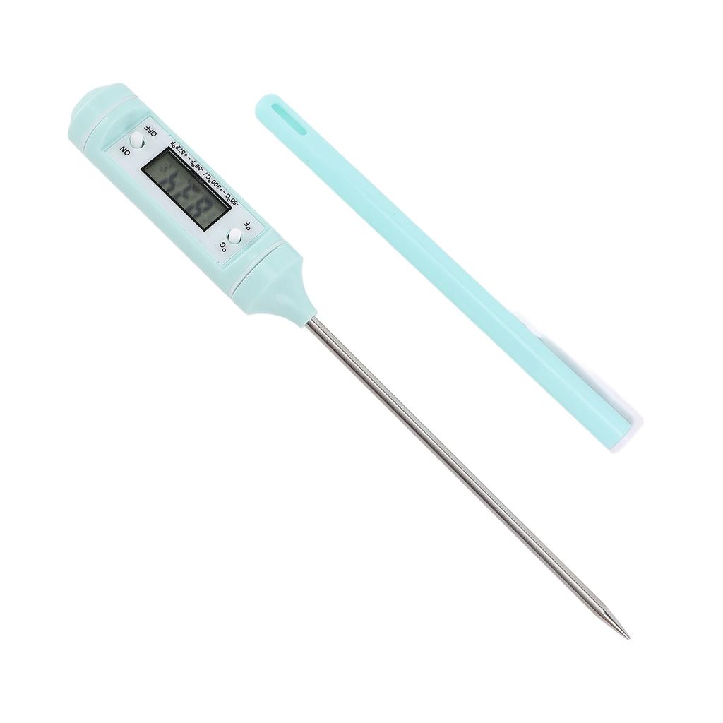 Babyflaske Termometer Elektronisk Vanntemperaturmåler Umiddelbar Avlesning Melketermometer med Lang