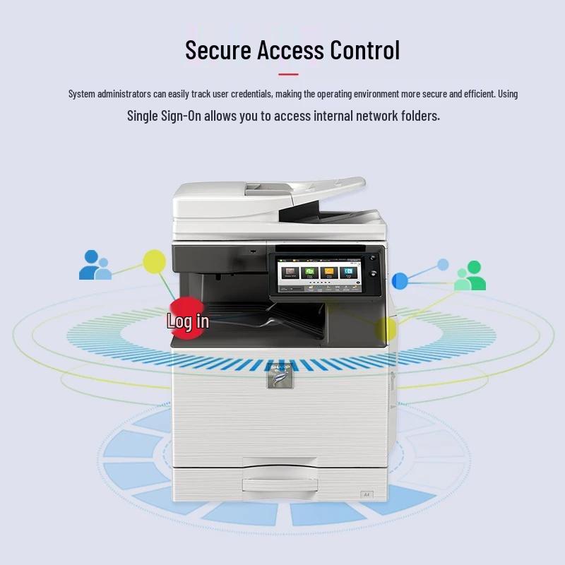Sharp MX-B5053R Black & White Multifunction Digital Copier CN plug (adapter included)