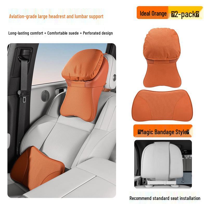 Maybach Gen 2 Headrest & Neck Support Pillow for Mercedes-Benz & Tesla