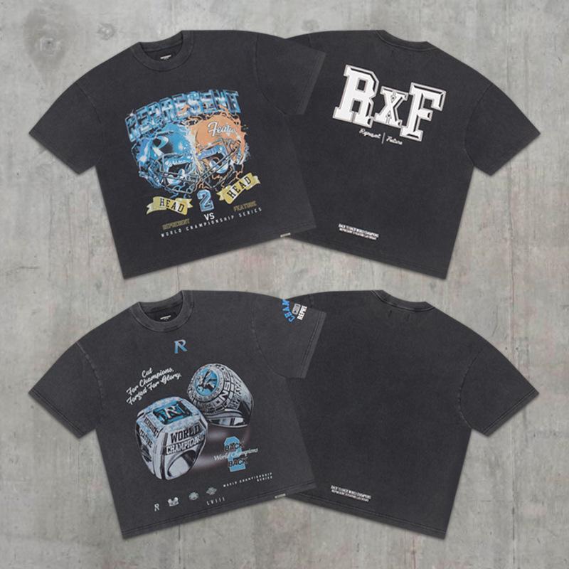 

Unisex Distressed Super Bowl Ring Graphic Tee M