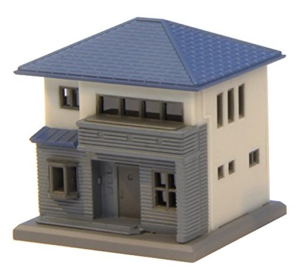 Rokuhan Z Gauge House C White S044-1 Two-story