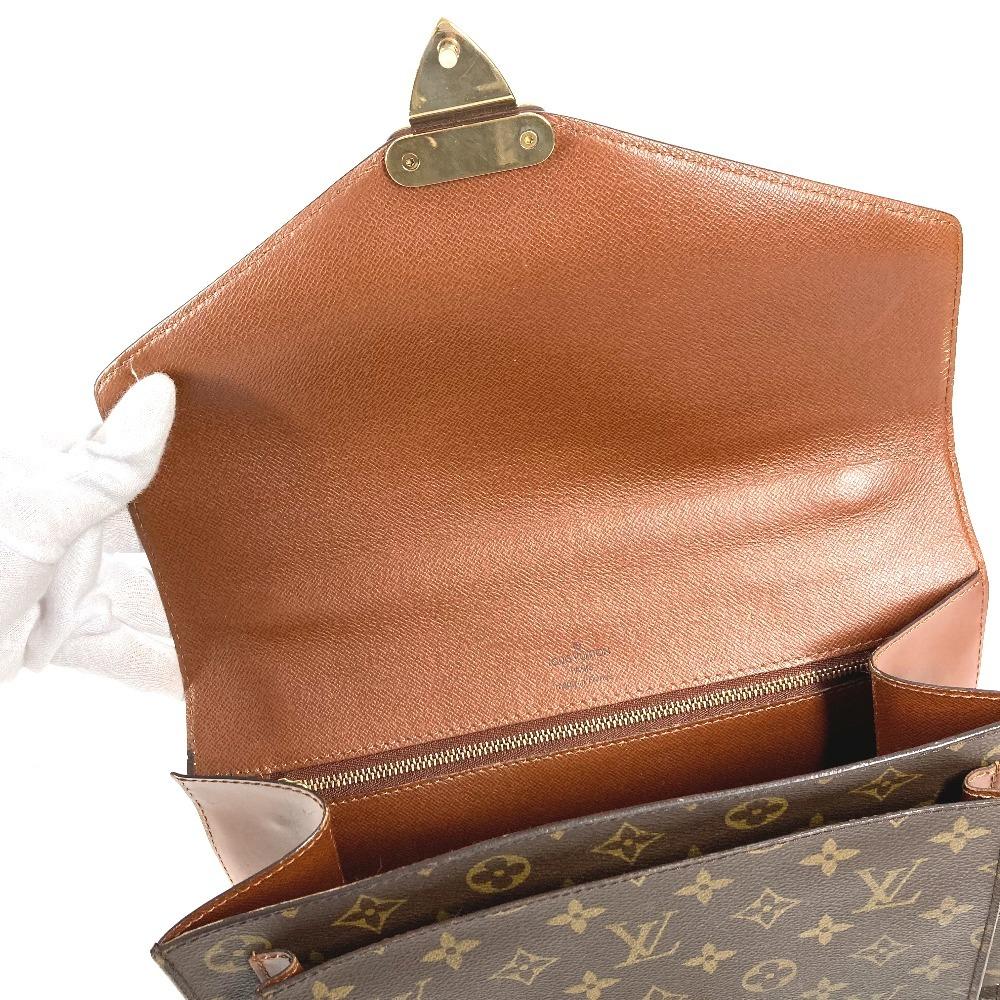 Louis Vuitton M51185 Monogram Monceau 28 document bag Hand Bag Canvas Brown