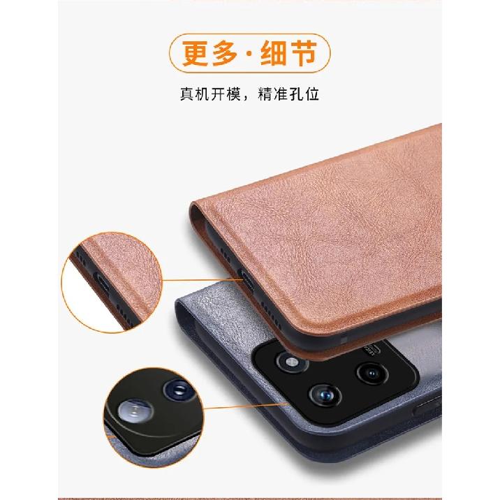 Hochwertige Lederhülle Für Xiaomi 17T 15T Pro Mi 17 15 5G Schutzhülle Magnetischer Klappdeckel Geldbörse Kartenfach Ständer Fundas