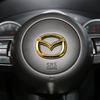 1pcs Car Steering Wheel Emblem Logo Auto Decorative Styling For Mazda Speed MS 3 5 6 Axela Atenza CX-3 CX-4 CX-5 CX-8 CX-7 MS MP