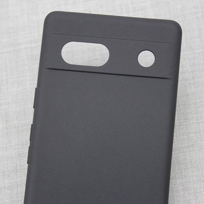 Google pixel 11 black matte tpu mobile phone case Google pixel9pro solid color leather case is suitable for