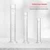 Xinweier Hexagonal Base High Borosilicate Glass Measuring Cylinder