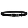 Genuine Leather Womens Belt With Silver Pin Buckle For Office Wear And Fashion