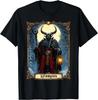 Merry Krampus Tarot Card Christmas Horror Ugly Sweater Xmas T-Shirt Tops Tees Men's Women's