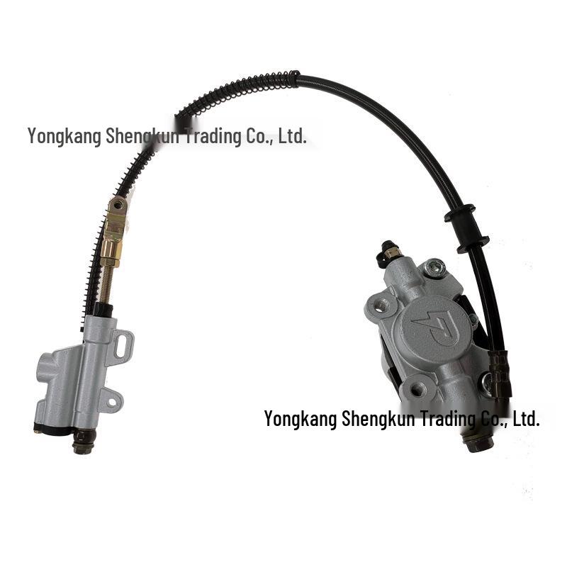 150CC-250CC ATV Beach Car Rear Disc Brake Assembly, Pads & Pump for Modification