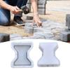 Courtyard Walk Concrete Garden Pavement Tool Outdoor Paving Flower Mold Paving Cement Brick Stone Road Mould Paviment