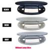 Car Sun Visor With/Without Lamp Slice ABS Car Roof Sunvisor Light Lamp Cap Lid Vanity Mirror Cover Car Interior Accessory