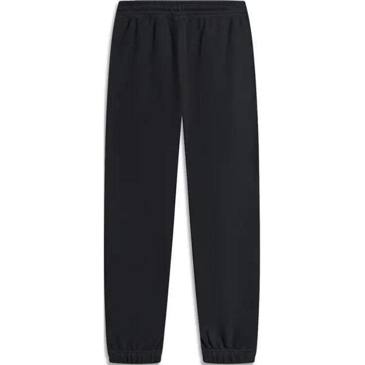 Li Ning Basketball Collection Knitted Sweatpants Men's Black AKLU273-3