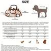 Hunde Katzen Tragebeutel Sling Tasche mit Griff Hebegeschirr für kleine Haustiere Outdoor Spaziergang Reisebedarf Bequem