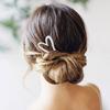 Glatte YOU Pin Haarteil für unordentliche Dutt-Mischung Clip Elegante Haarnadel für Damen und Mädchen