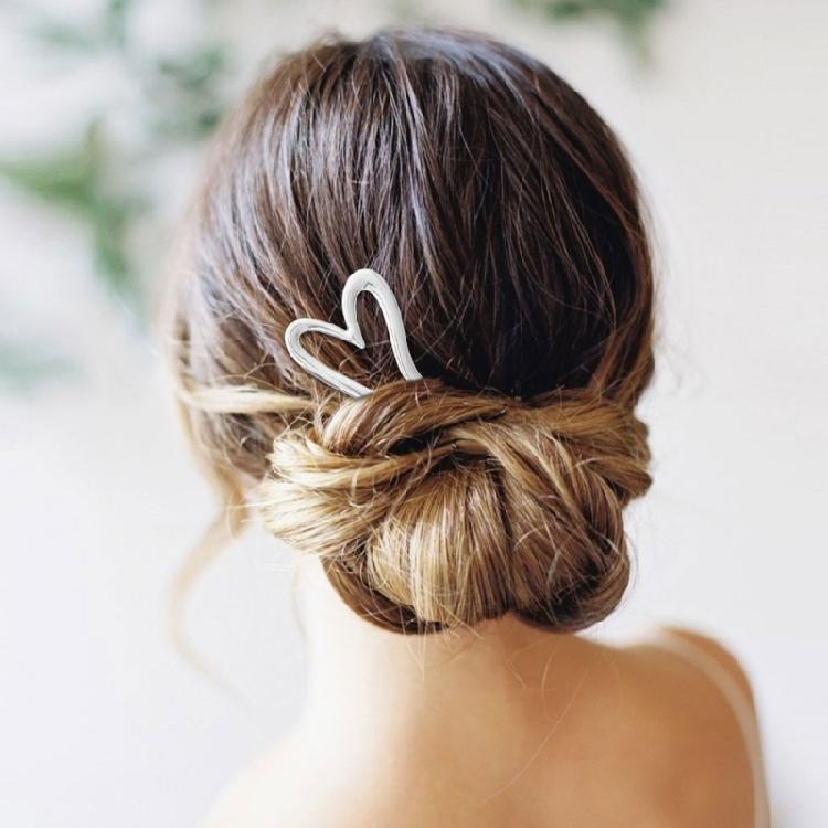 Glatte YOU Pin Haarteil für unordentliche Dutt-Mischung Clip Elegante Haarnadel für Damen und Mädchen