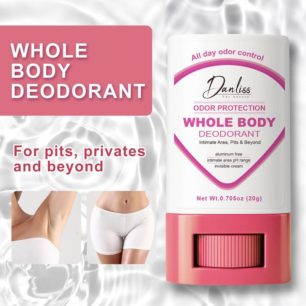 Whole Body Deodorant-Moisturizer The Skin, Balancing Minerals With Elegant Pear & Carnation-24HR Fresh Armor, 20g