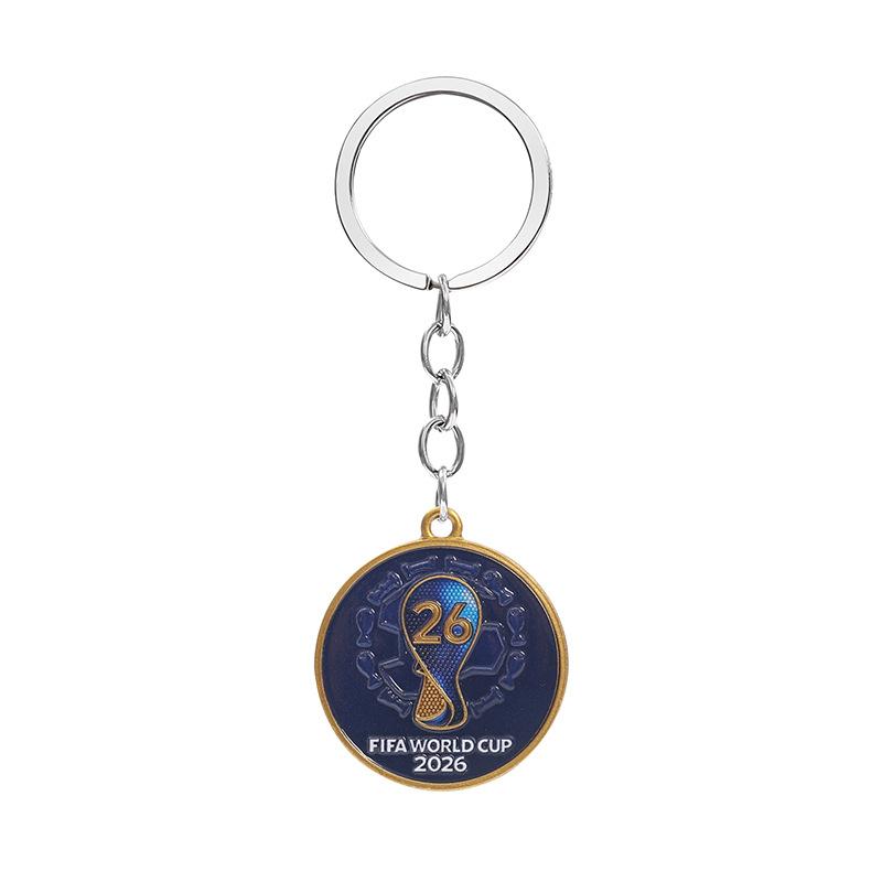 2026 FIFA-Weltmeisterschaft Schlüsselanhänger Weltmeisterschaft Flaschenöffner Weltmeisterschaft Legierungstrophäe Schlüsselanhänger Rucksackanhänger Fan-Geschenke