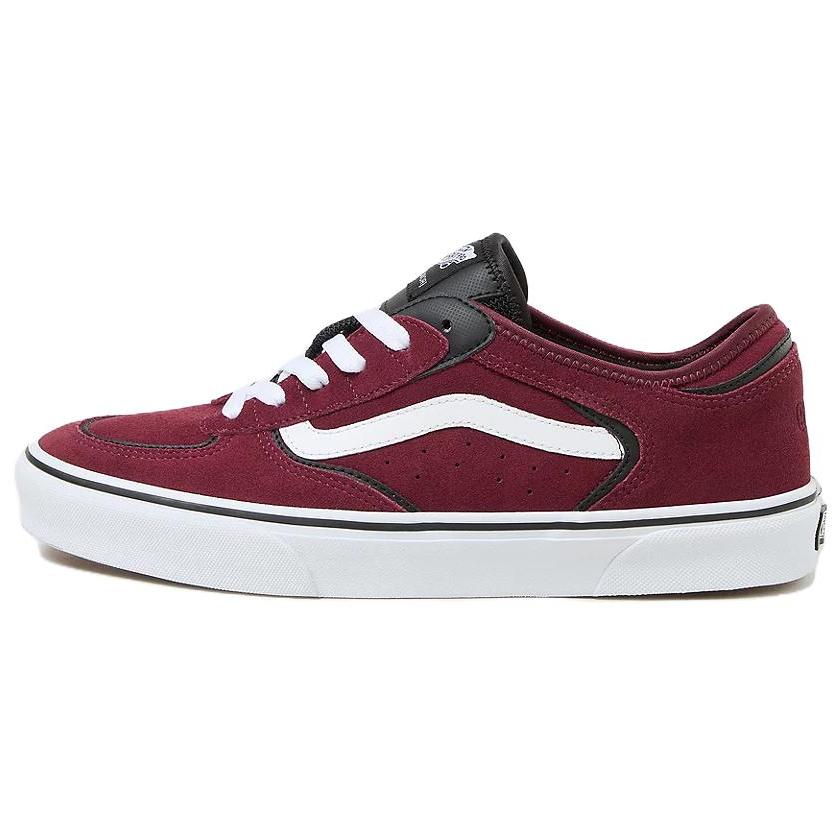 New Vans Rowley Low Top Skateboard Shoes Women's Red VN0A4BTT4QU