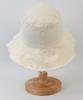 Yunibeosyeolkemiseuteuli Bubble Ivory Vintage Bucket Hat