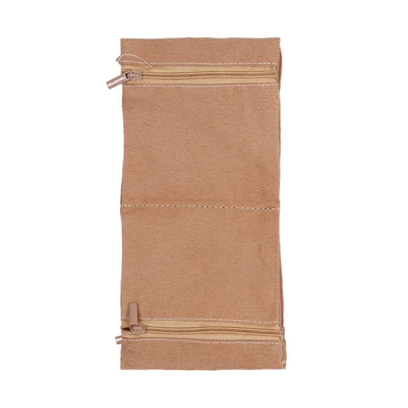 Foldable Jewelry Organizer Multiple Compartments High Capacity Travel Jewelry Storage Bag Zipper Delicate Clutch Bag Travel