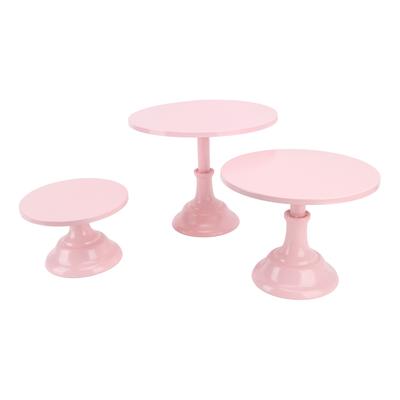 3-teiliges Kuchenständer-Set Europäischer Stil Metall-Kuchenständer für Mädchenparty Hochzeit Geburtstag Babyparty