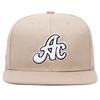 AC Letter Side Pattern Embroidery Snapback Cap Men's Hip Hop Baseball Hat Versatile Trendy Unisex Sunshade Cowboy Hat
