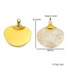 Ocean Theme Starfish Charms Pendants Large Size Conch Charm Pendant  For Jewelry Making