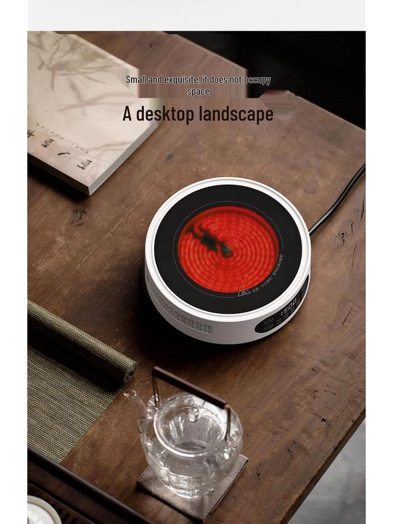Smart Electric Glass Tea Cooker: Compact Ceramic Stove & Health-Preserving Hot Plate Kettle Gift