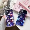 HSR Seele Clear Mobile Phone Case for Samsung Galaxy S25 S24 S23 S22 S21Plus FE Ultra Colorful Cover