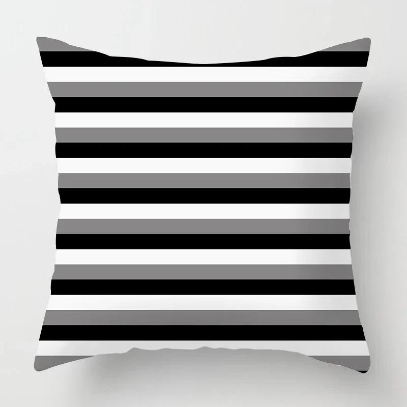 Nordic Black Sweet Home Pillowcase Home Decoration Living Room Sofa Decoration Pillowcase 40*40 Car Cushion Cover 50x50 60*60
